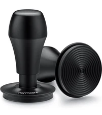 Normcore 53.3mm Espresso Tamper V5, Spring-loaded Coffee Tamper Titanium Pvd Blk