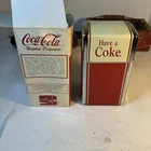 Coca Cola Have A Coke Napkin Dispenser Metal Chrome 50s Diner 1992 VINTAGE STYLE