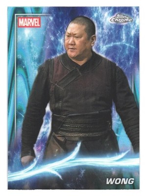 2025 Topps Chrome Marvel Studios Dr Strange Wong RayWave