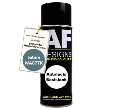 Für Saturn WA877K Silver Steel Gray Spraydose Basislack Sprühdose 400ml