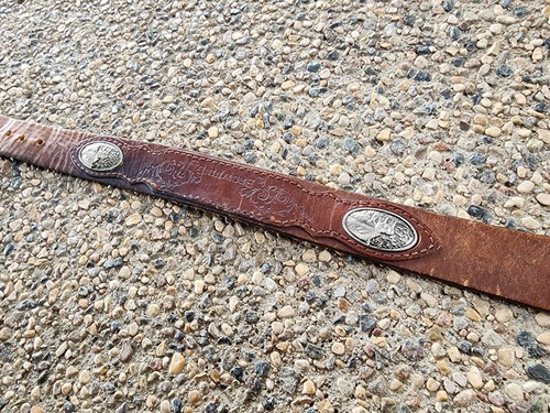 Browning Arms Company Herren Leder Gürtel Conchos TOP Gr. 42 - Bild 4 von 7