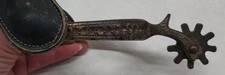 single North & Judd Cowboy SPUR - LEFT - Fixed Button - listing #903252