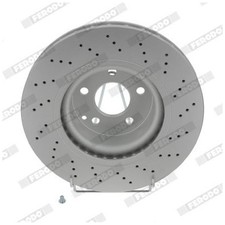 2x Bremsscheibe vorne für Mercedes S-Klasse C215 W220 | 565941