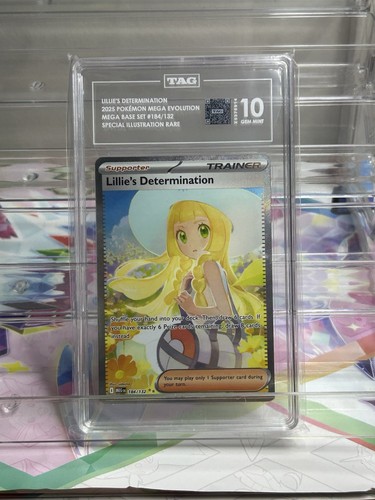 TAG 10 Lillie's Determination 184/132 Mega Evolution SIR