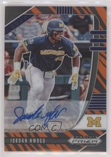 2020 Panini Prizm Draft Picks Tiger Stripes 8/25 Jordan Nwogu #PDP88 Auto 3a1