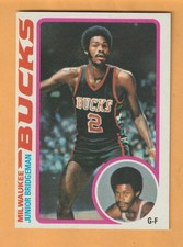 Junior Bridgeman Milwaukee Bucks 1978-79 Topps #56 Louisville Cardinals
