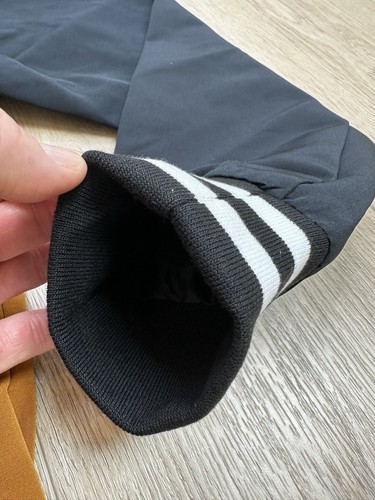 Kapuzen College Jacke NEU mit Etikett Herren L Gold Schwarz Reason Marke Patches Knöpfe - Bild 11 von 16