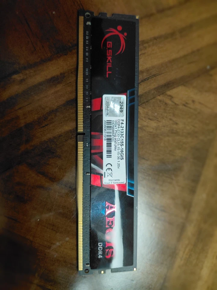 G.skill 16GB Aegis Ddr4 3000mhz RAM Foto 2 de 4