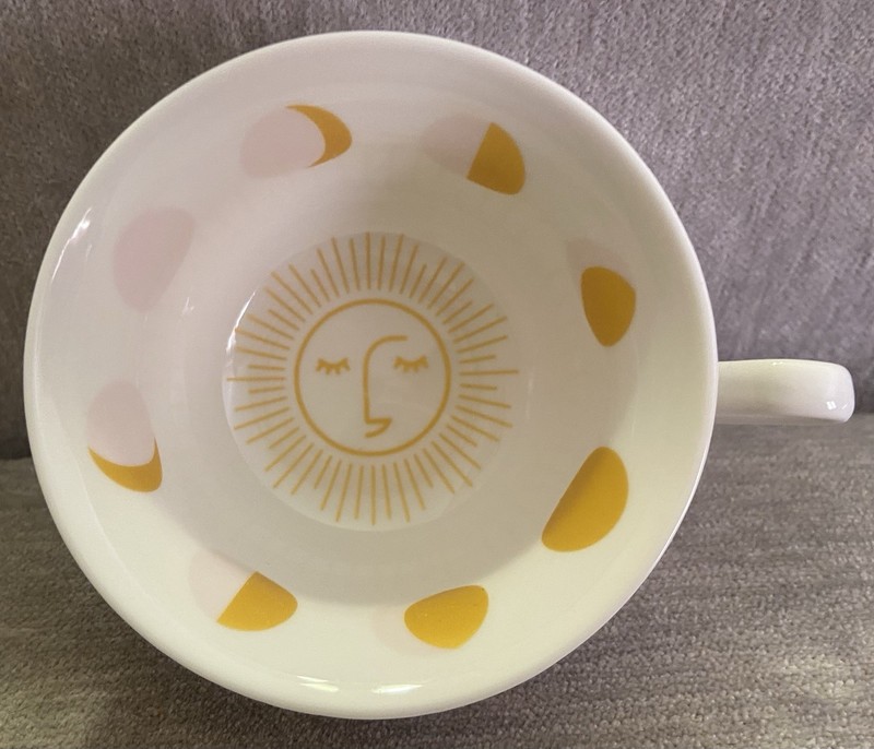 Goddess Provisions Sun & Moon Phase Divination Tasseomancy Leaf Reading Tea Cup