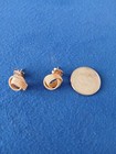 Love Knot Stud Earrings 14k 2.58 grams Yellow Gold