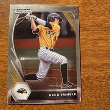 2021 Panini Prizm Draft Picks Silver Prizm Reed Trimble #PDP65 A18