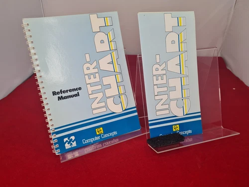 Computer Concepts Inter-Chart ROM, Manual & Reference Card for Acorn BBC Micro