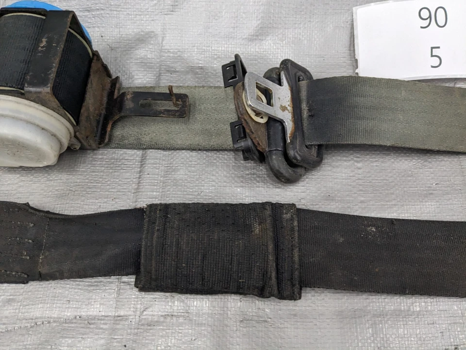 1990-1993 Mazda Miata оригинальный черный ремень безопасности катушка слева справа комплект NA 90-93 #5 - Изображение 3 из 4