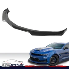 Fit For 2016-2022 Chevy Camaro 1LE Style Black Front Bumper Lip Splitter 