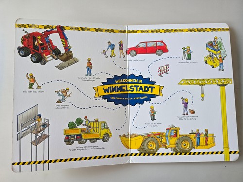 2 x Wimmelbuch. Baustelle + Ein Jahr auf der Baustelle. Artur Nowicki M. Walther - Bild 16 von 24