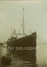 STEAMER COLOMBIA 1907 LE HÂVRE bateau navire
