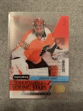 2020-21 UD Synergy Exceptional Young Stars #EY-5 Carter Hart /449