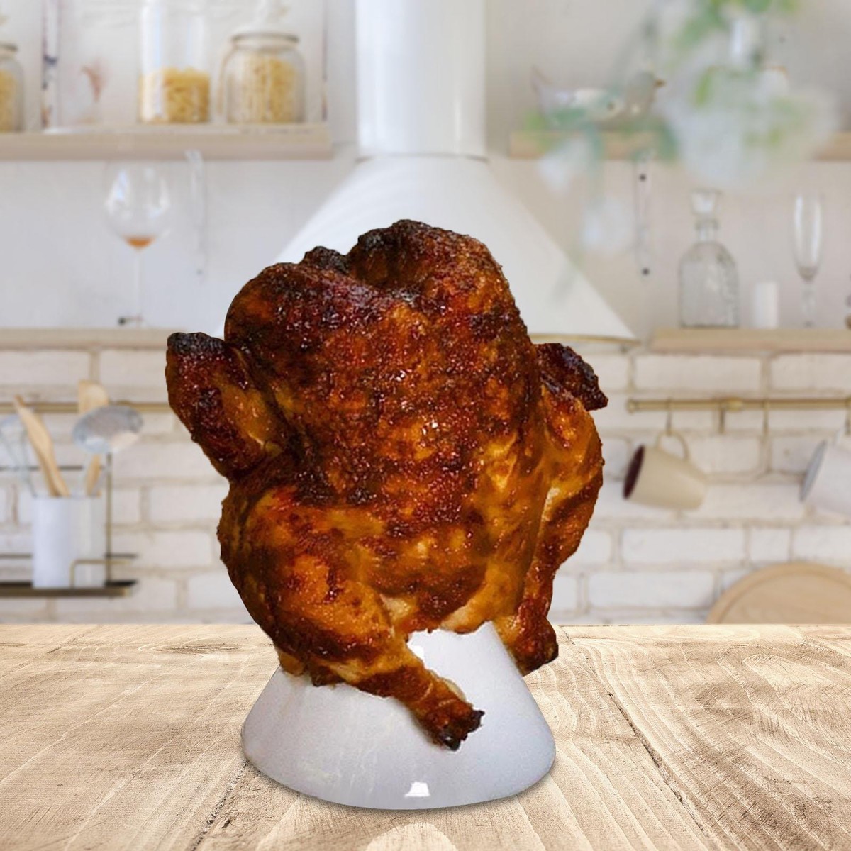 Bbq Chicken Traeger Beer Can Chicken Holder Napoleon Bbq Home