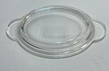 Corning Pyrex P-14-C Casser-ette Double Grab It Replacemet Lid Fits 14 Oz Handle
