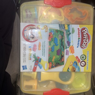 Play-Doh Shape Learn Discover and Store Explore Animals Transportation  Set