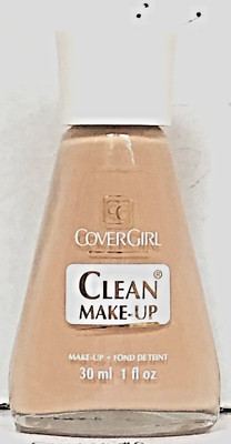 CoverGirl Clean Makeup Liquid Foundation CAPPUCCINO CREAM, Original Formula