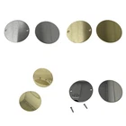 75mm Disc Round Circle Metal Engraving Stainless Brass Aluminium Mirror Polish