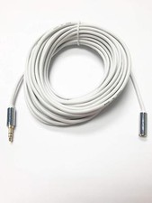 30ft' 3.5mm Headset Audio AUX Extension Cable Female to Male 30 Feet Long