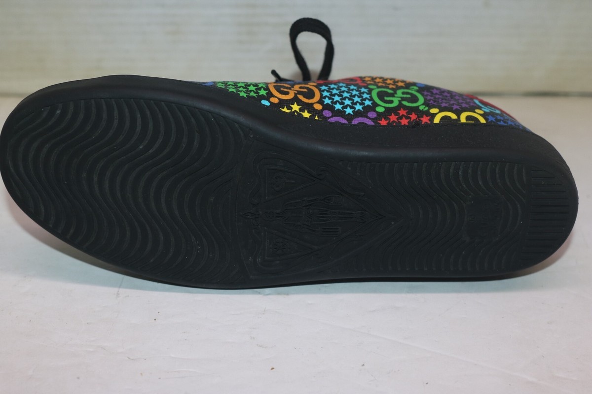Gucci Ace GG Supreme Low Psychedelic Size 38 - Black