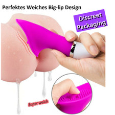 Clit Licking Tongue Vibrator G-Spot Oral Massager Nipple Stimulator Toys Womem
