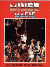 1985 UTEP Miner Magic Basketball Press Media Guide