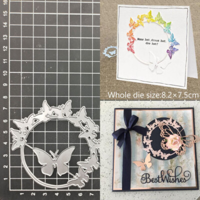 Butterfly Metal Cutting Dies Scrapbooking Album Paper Card Embossing ...