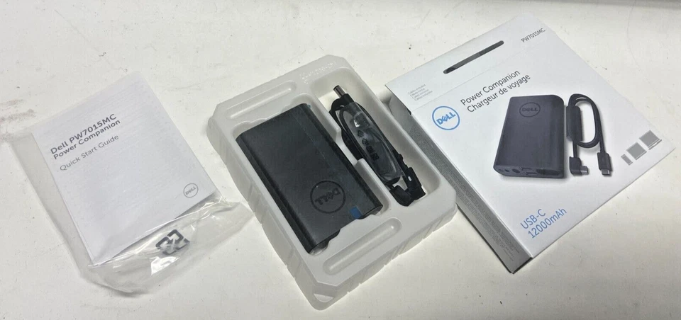 Banco de alimentación Dell PW7015MC 43W 12000mAH USB-C Foto 4 de 4
