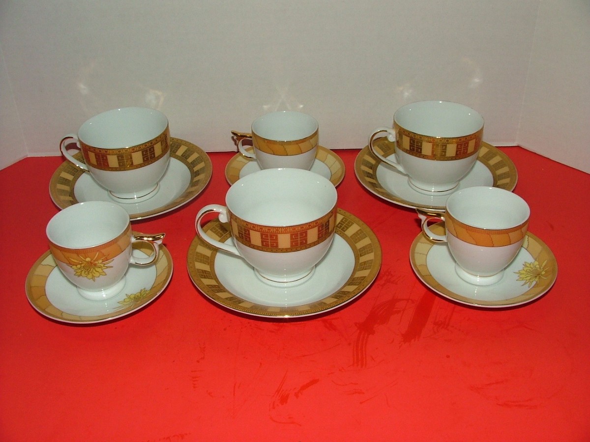WT WINDCERA SIX CUPS AND SAUCERS | eBay WT WINDCERA SIX CUPS AND SAUCERS | eBay
