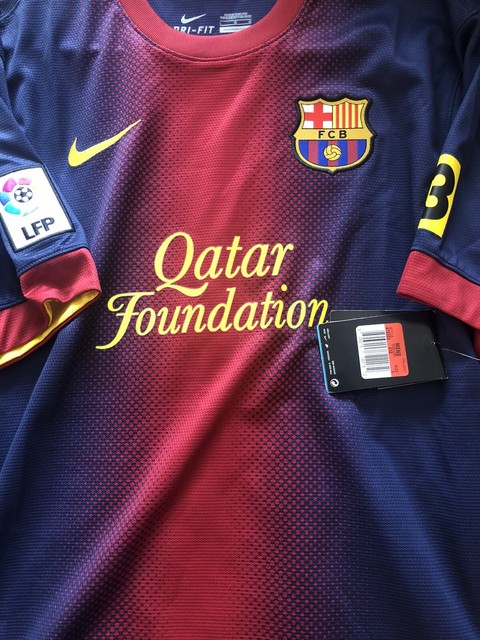 FC Barcelona Jersey 2012 2013 Home Size 