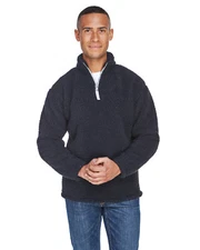 J America Adult Epic Sherpa Quarter-Zip - JA8454