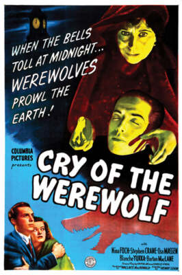 Cry Of The Werewolf Movie Poster Print 17 X 12 Reproduction