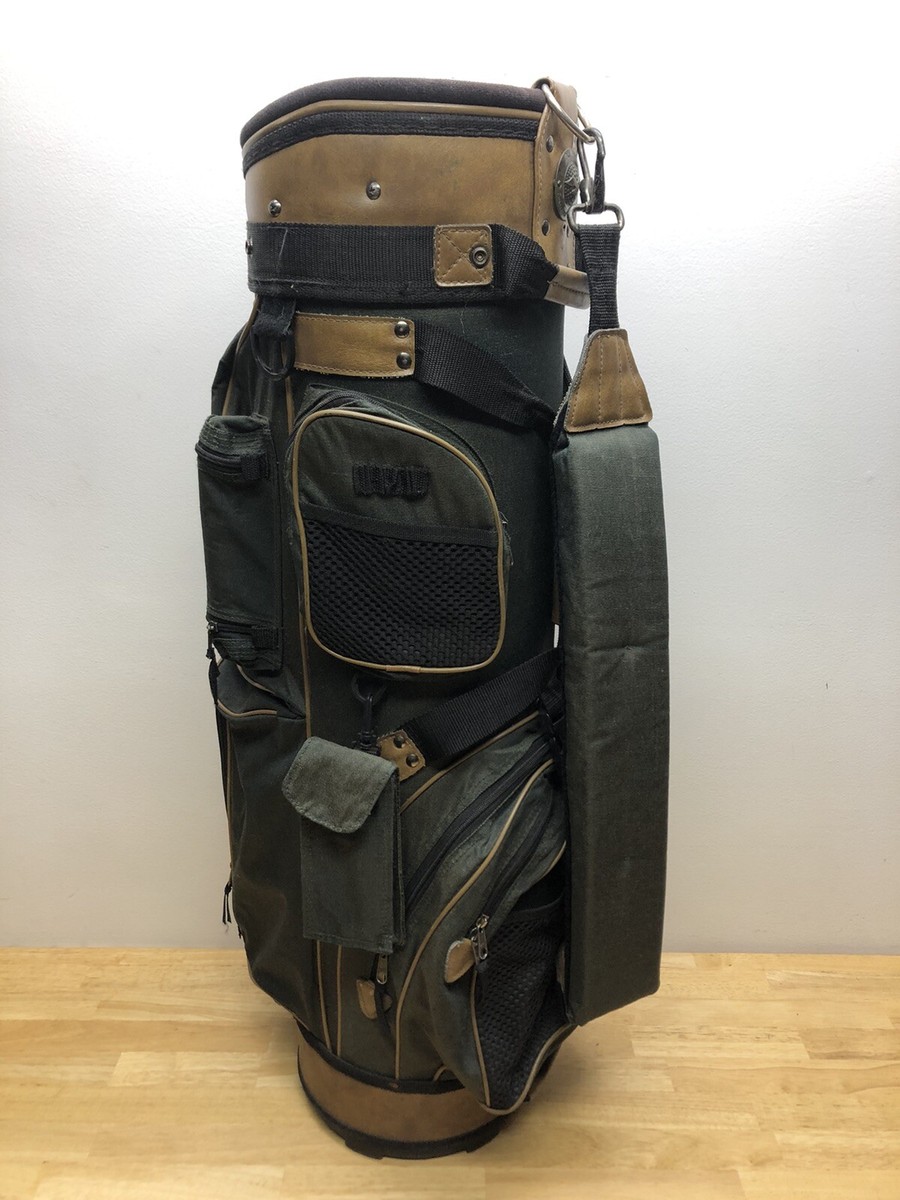Vintage Gold Eagle Professional Golf Products Bag 6-Way