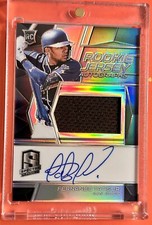 2019 Panini Spectra Rookie Jersey Auto Silver Prizm Fernando Tatis Jr RC 160/199