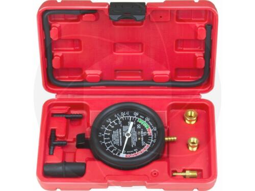 Engine Carburetor Valve Vacuum Leak Fuel Pump Pressure Emission Muffler Tester