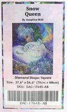 SNOW QUEEN BY JOSEPHINE WALL DIAMOND ART CLUB DIAMOND PAINTING DISCONTINUED RARE