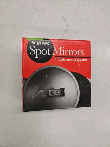 Spot Mirror: Round, Convex, 8-1/2 Inch, Stainless Steel
