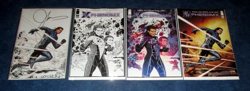 PHENOM X #1 signed 1:250 JOHN LEGUIZAMO 1:10 variant set (4) NM ToDD McFARLANE