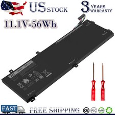 H5H20 Battery for Dell XPS 15 9550 9560 9570 7590 Precision 5510 5530 RRCGW 56WH