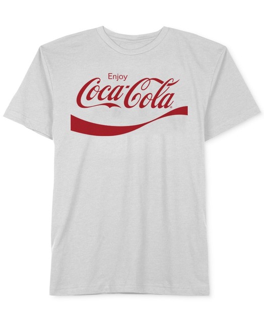 coca cola shirt white