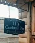 Personalised Hanging Bar Sign Mancave Home Pub Sign Welcome To Est Any Name