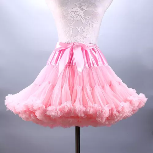 2025 Frauen Vintage Petticoat Crinoline Unterrock Rockabilly Swing Tutu Rock - Bild 10 von 39