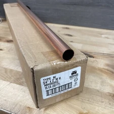 15 Pack Mueller Industries Mh06002 3/4" X 2 Ft. Straight Copper Tubing New