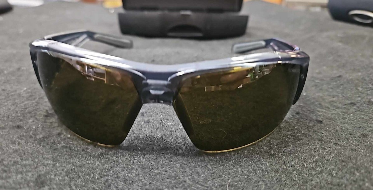 Early 00’s Nike Sport Sunglasses Vtg 2000s Nike SQ Sunglasses EV0560 001 Black Frame Nike Max