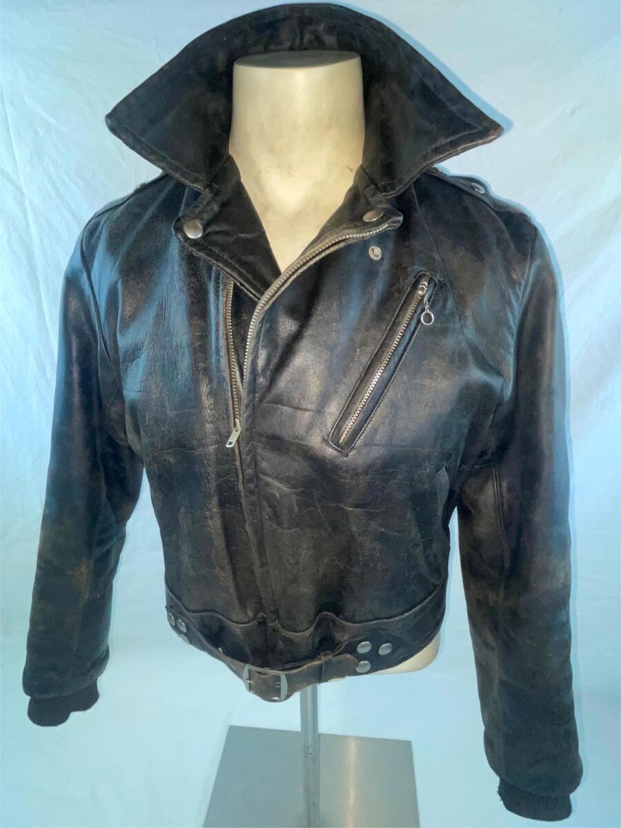 VTG 40s 50s BOYS MENS BOYVILLE SEARS HORSEHIDE LEATHER VTG 40s 50s BOYS MENS BOYVILLE SEARS HORSEHIDE LEATHER