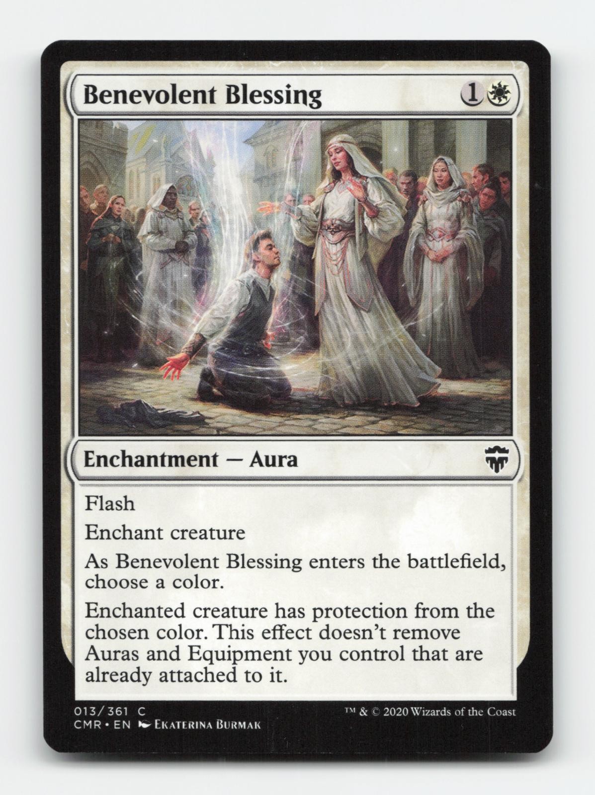 Benevolent Blessing 13 Common Commander Legends Magic: The Gathering Near Mint